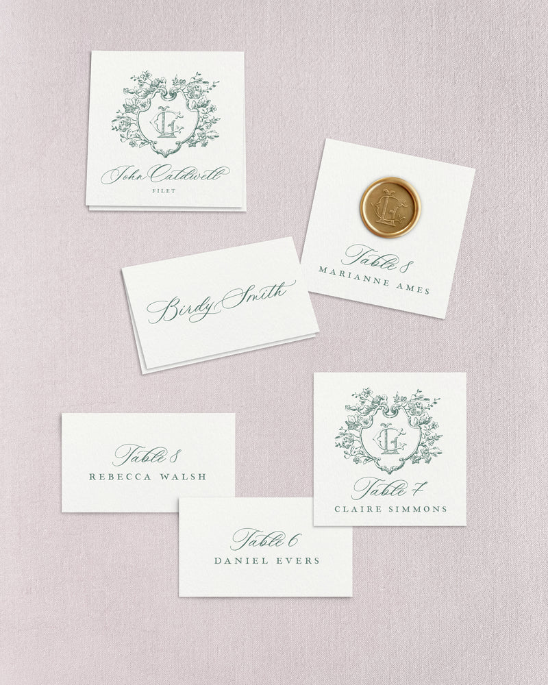 Camille Escort and Place Cards