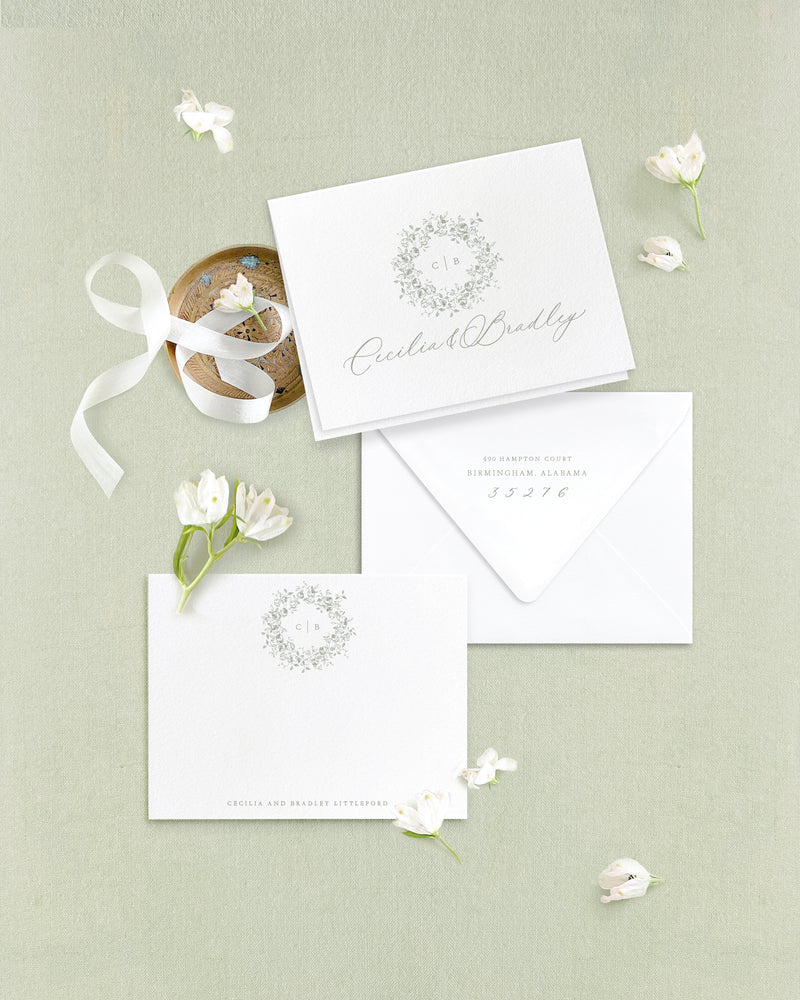 Cecilia Thank You Cards